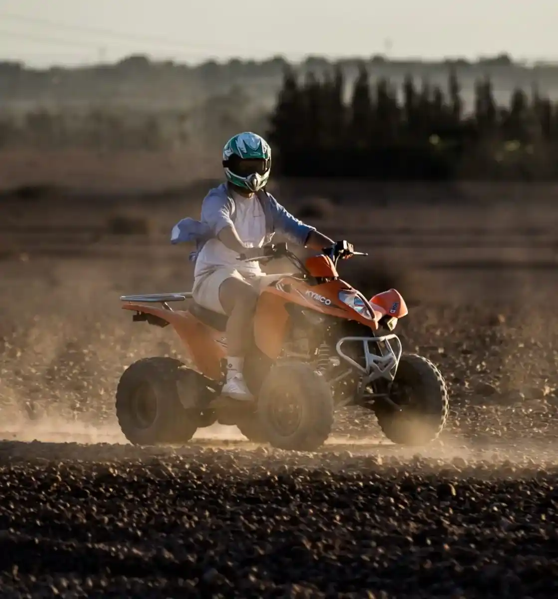 Quad action in Marrakech